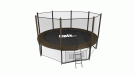 Батут UNIX line 12 ft Black&Brown (outside)