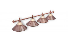 Светильник Alison Red Bronze 4 плафона Светильник Alison Red Bronze 4 плафона