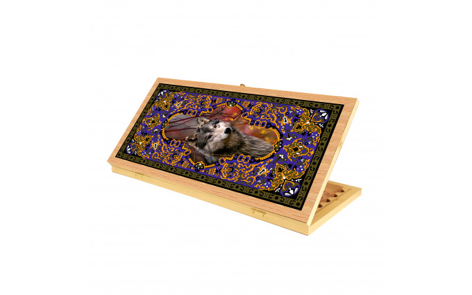 Нарды + Шашки Аравия Волк средние (Россия, дерево, 50 см), Partida Нарды + Шашки Аравия Волк средние (Россия, дерево, 50 см), Partida