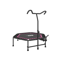 Батут UNIX line FITNESS Pink PRO (130 cm)