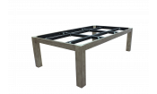 Бильярдный стол для пула Penelope 8 ф (silver mist) с плитой