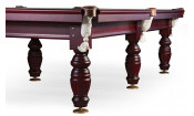 Бильярдный стол для русского бильярда "Дебют" 10 ф (махагон, плита 25 мм, 6 ног)