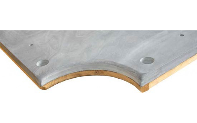 Средняя плита "Premium-Quality Rasson" 8 ф (25 мм, 3-pc) пул, с подложкой Средняя плита "Premium-Quality Rasson" 8 ф (25 мм, 3-pc) пул, с подложкой