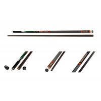 Кий / пирамида 2-pc "Winner Carbon 019" (черно-зеленый)