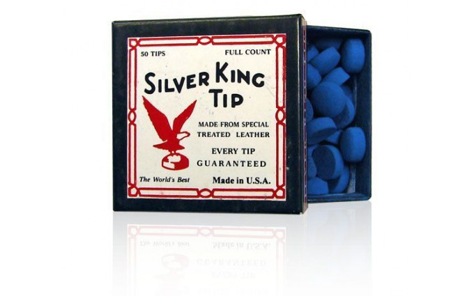 Коробка наклеек для кия "Silver King" 13 мм (50 шт)